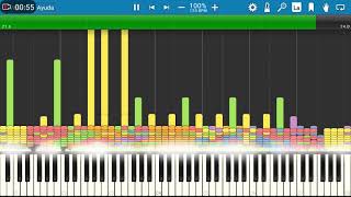 Black MIDI  HiSilicon Kirin 620 vs aaajuñigamid Synthesia Run [upl. by Assetniuq]