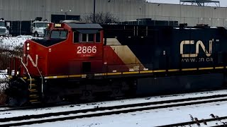 CN 570 Halton Sub  East  West  12424 [upl. by Eenolem]