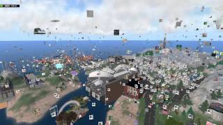 Griefing Attack Footage at Second Life [upl. by Atalanta]