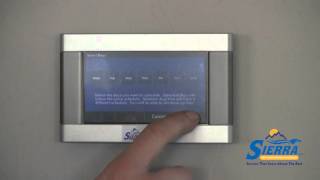 How to program the Trane XL824 thermostat [upl. by Leibarg]