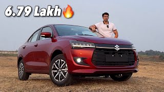 Mini Audi A4🔥 2024 New Maruti Dzire ZXi Real World Drive Review [upl. by See910]