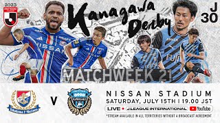 LIVE  Yokohama F･Marinos vs Kawasaki Frontale  Matchweek 21  2023  J1 League [upl. by Anairol]