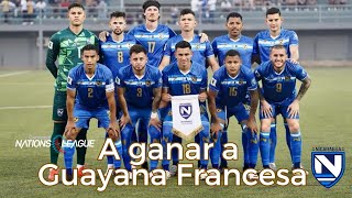 Nicaragua vs Guayana Francesa Qué tan posible es avanzar a cuartos de final de Nations League [upl. by Ag509]