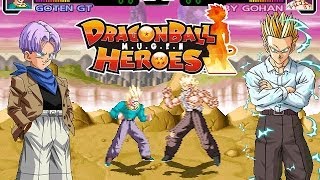 Trunks amp Goten GT vs Baby Gohan  Dragon Ball Super Fight MUGEN [upl. by Hagen]