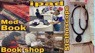 SHOPPING for 1st YEAR MBBS  iPAD  BOOKS [upl. by Lede]