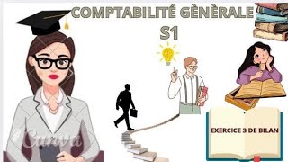 comptabilité générale s1 Exercice 3ECOLESSONS [upl. by Attenahs]