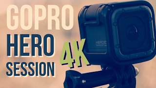 GOPRO Hero5 SESSION piccola ma 4K a 30fps RECENSIONE ITA [upl. by Kelson761]