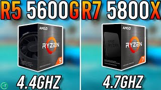 Ryzen 5 5600G vs Ryzen 7 5800X  Tested in Late 2024 [upl. by Christy]