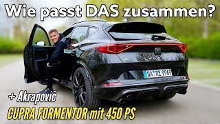 Cupra Formentor VZ5 BAT 450 PS AkrapovicKlappenauspuff und Tieferlegung  Test  Tuning  Preis [upl. by Jessamyn684]