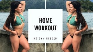 BEST 20 MINUTE ATHOME WORKOUT – FULL BODY no equipment needed [upl. by Hauhsoj969]