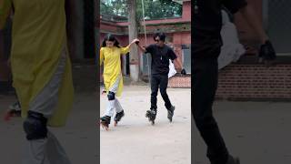 Skating toe hill training  Naogaon Skating Academy [upl. by Irme904]