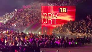 2022 WWE Women’s Royal Rumble entrances  ending live crowd reaction [upl. by Keating]