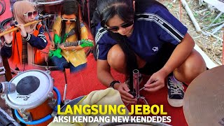 Langsung Jebol  Aksi Ratu Kendang New Kendedes Cek Sound BARATA BONDOWOSO [upl. by Zzabahs]