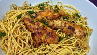 Chicken Scampi with Spaghetti [upl. by Alejandrina158]