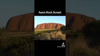 Ayers Rock Uluru sunset in 2003 [upl. by Yemrots]