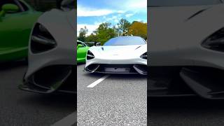 McLaren 765lt in pearl white mclaren mclaren765lt mclaren765 automobile [upl. by Kelton]