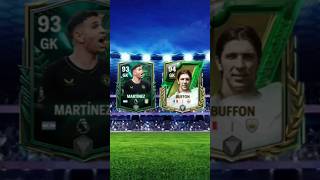 🇦🇷 Martinez vs Buffon 🇮🇹 eafc fifa eafcmobile fifamobile fcmobile football shorts eafc [upl. by Adnileb]