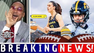 Epic Showdown Iowa Cooper DeJean and Caitlin Clark Face Off in Friendly OneonOne Challenge 🏀🔥 [upl. by Pillow]