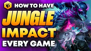 4 RULES Of Impact All Junglers Must Use To Climb QUICKLY [upl. by Melonie]