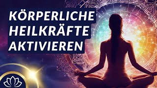 Chakra Einschlafmeditation für körperliche Gesundheit 💚 Für Tag amp Nacht [upl. by Henden]