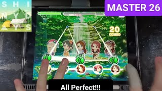 デレステ SHINY DAYS  MASTER 26「手元動画All Perfect」 [upl. by Tupler213]