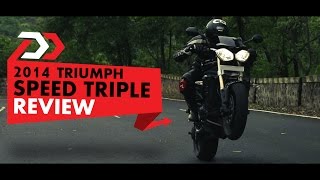 Triumph Speed Triple  Review PowerDrift [upl. by Naehgem775]