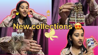 My new earrings collection❤️😍 Vishakapanwarvlogs [upl. by Watts870]