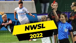 EVERY RED CARD  NWSL 2022 [upl. by Mingche47]