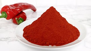 What is Paprika Actually Made of How to Make PAPRIKA POWDER At Home With Just One Ingredient [upl. by Krischer403]