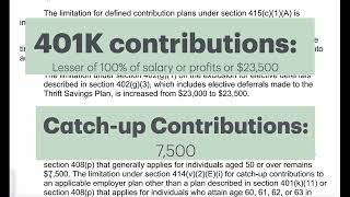 Self directed 401k contribution limits 2025 [upl. by Kentiggerma248]