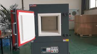 1700C degree ceramic sintering high temperature muffle furnace [upl. by Julee]