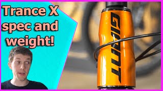 2022 Giant Trance X 29er 2 First Look and Weight [upl. by Alejandrina]