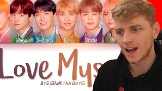 BTS  Love Myself Reaction [upl. by Tarttan792]