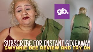 GWYNNIE BEE REVIEW TRY ON by PLUS SIZE MENA and INSTANT GIVEAWAY [upl. by Delsman]