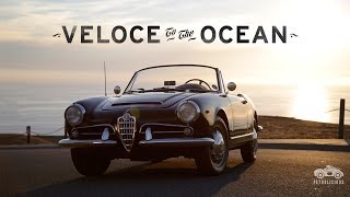 Alfa Romeo Giulia Spider Veloce Runs to the Ocean [upl. by Ettevey]