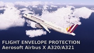 FSX A320 Flight Envelope Protection [upl. by Mehs]