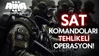 TEHLİKELİ GÖREV SAT KOMANDOLARI KIYIYA SIZMA OPERASYONU  ARMA 3 ANTISTASI ULTIMATE [upl. by Fulvi]