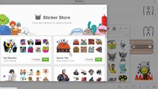 How to Download New Sticker Packs in Faebook Messenger No Narration [upl. by Fedak692]