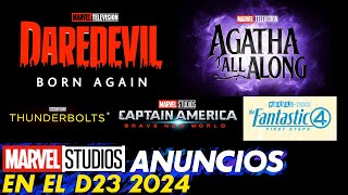 Marvel Studios en D23 2024 TODOS LOS ANUNCIOS [upl. by Cence]