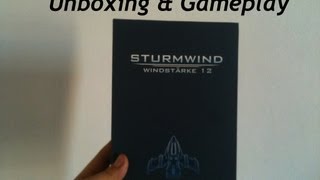 Unboxing amp Gameplay Sturmwind Limited Edition sur Dreamcast [upl. by Anicnarf]