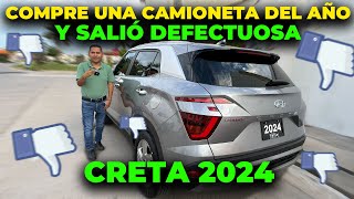 salió defectuosa la camioneta creta 2024 que compre [upl. by Ati193]