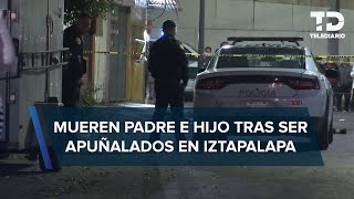 Conductor de transporte público y su hijo menor de edad son asesinados con arma blanca en Iztapalapa [upl. by Christmas]