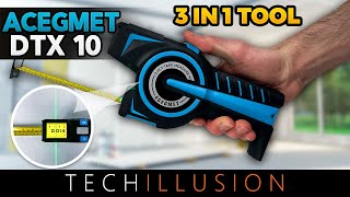 🔥WAS IST DAS🧐 Das ULTIMATIVE 3 in 1 Messgerät😱 Acegmet DTX10 Entfernungsmesser Review amp Test [upl. by Edijabab]