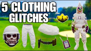 GTA 5 TOP 5 CLOTHING GLITCHES AFTER PATCH 169 Rare Joggers Colored Helmets amp More [upl. by Maynord]