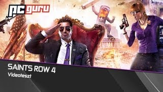 Saints Row IV  Teszt  pcguruhu [upl. by Benetta]