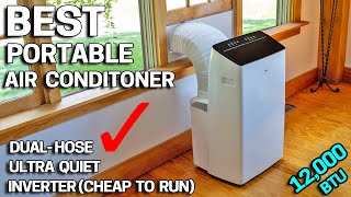 BEST Portable Air Conditioner I have ever tested  DUAL HOSE [upl. by Dorena698]