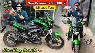 2023 Bajaj Dominar 400 E20 Mileage Test  Shocking Result 😱  Dominar 400 Mileage  In City [upl. by Japha]