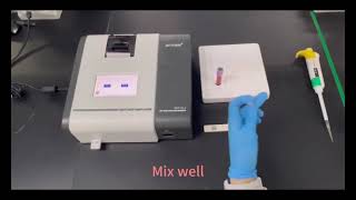 25OH D Rapid Quantitative Test Operation Videosandwich method [upl. by Andre]