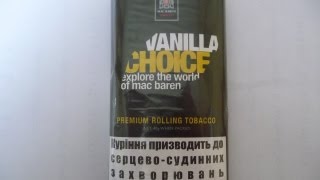 Mac Baren Vanilla Choice [upl. by Nagek]