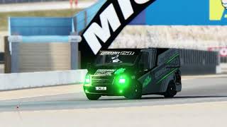 Assetto Corsa DMOs Ford Transit 25 RS Engine [upl. by Nilesoj]